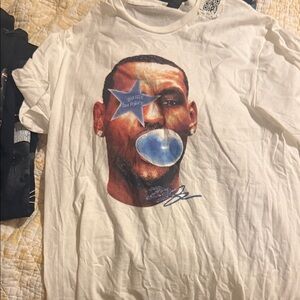 White Graphic Men's T-Shirt